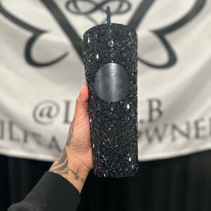 Starbucks Black Textured Tumbler